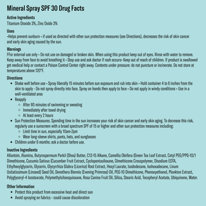 Bask SPF 30 Mineral Non-Aerosol Spray - Reef Safe Sunscreen