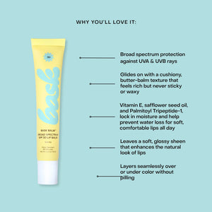 Bask Balm SPF 30 Lip Balm/Gloss (Vanilla)