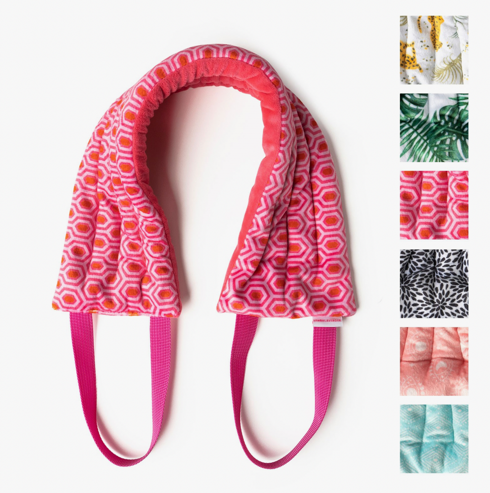 Lemon Lavender Hot Stuff Heated Neck Wrap