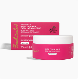 Bushbalm Ingrown Hair Exfoliating Body Scrub (Berry Crush)
