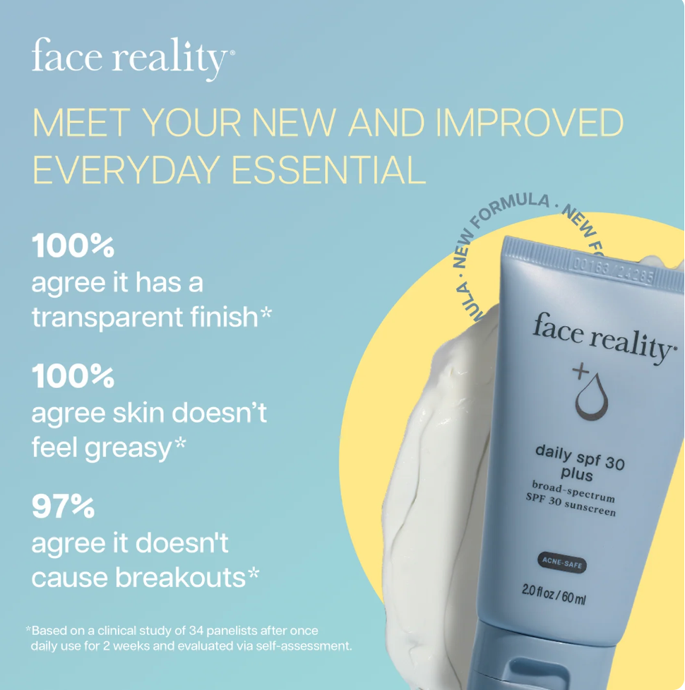 Face Reality Daily SPF 30 Plus