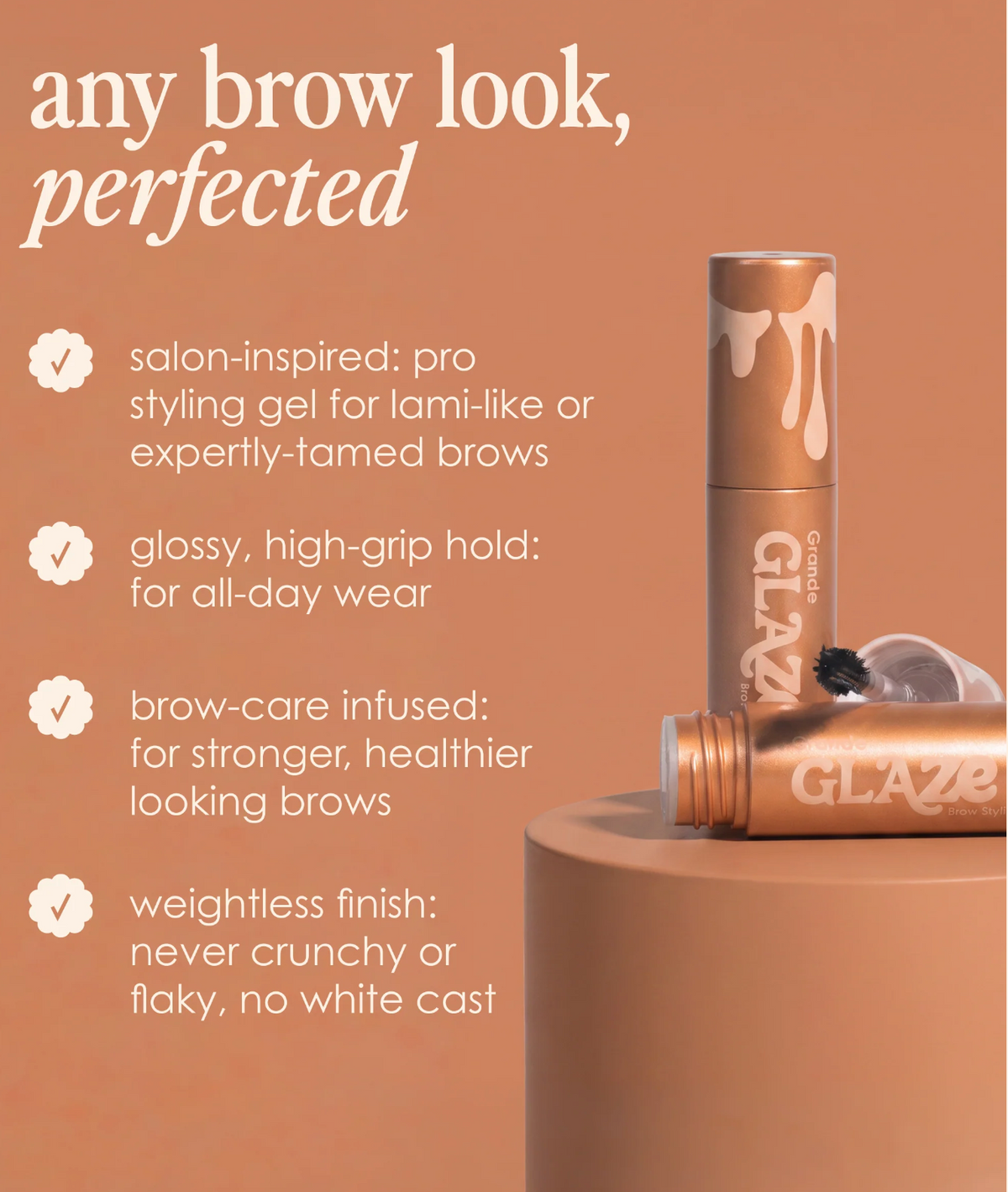 GrandeGLAZE Brow Styling Gel