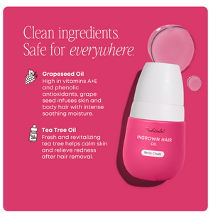 Bushbalm Ingrown Hair + Pre-Post Wax Oil (Berry Crush)