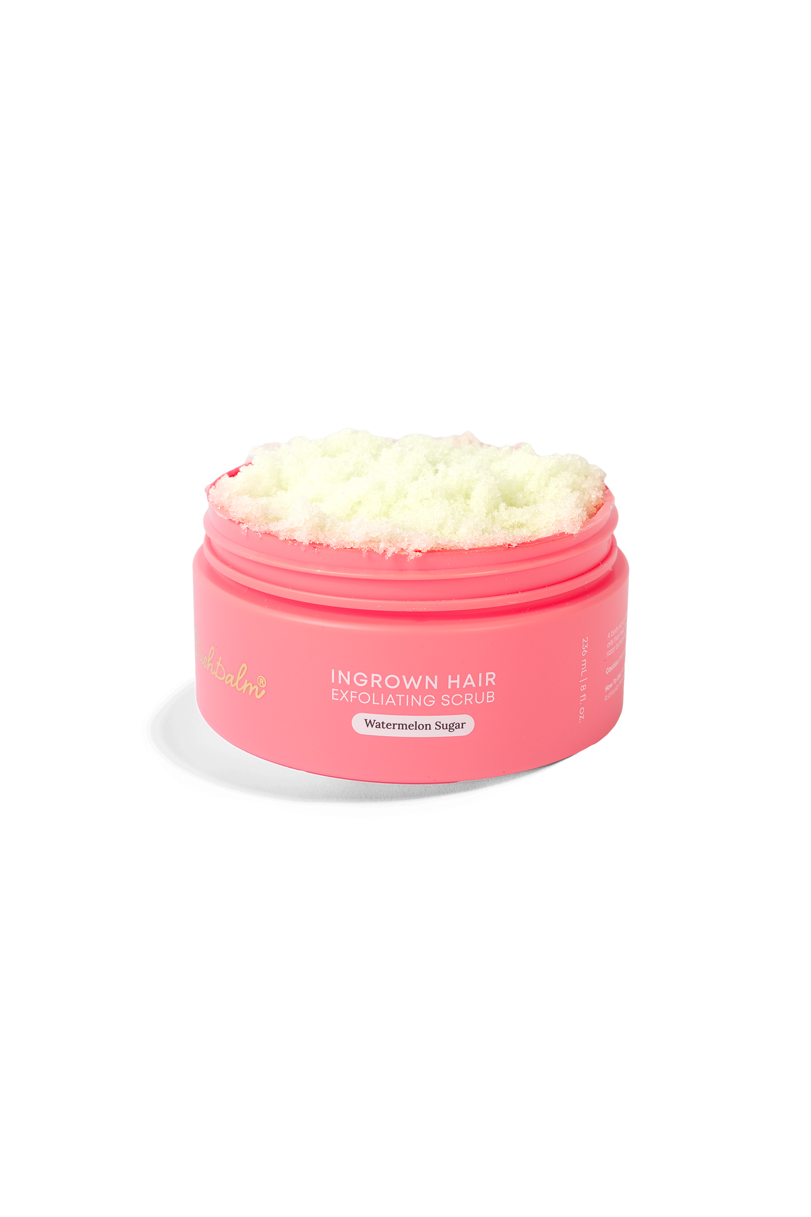 Bushbalm Watermelon Sugar Ingrown Hair Exfoliating Body Scrub