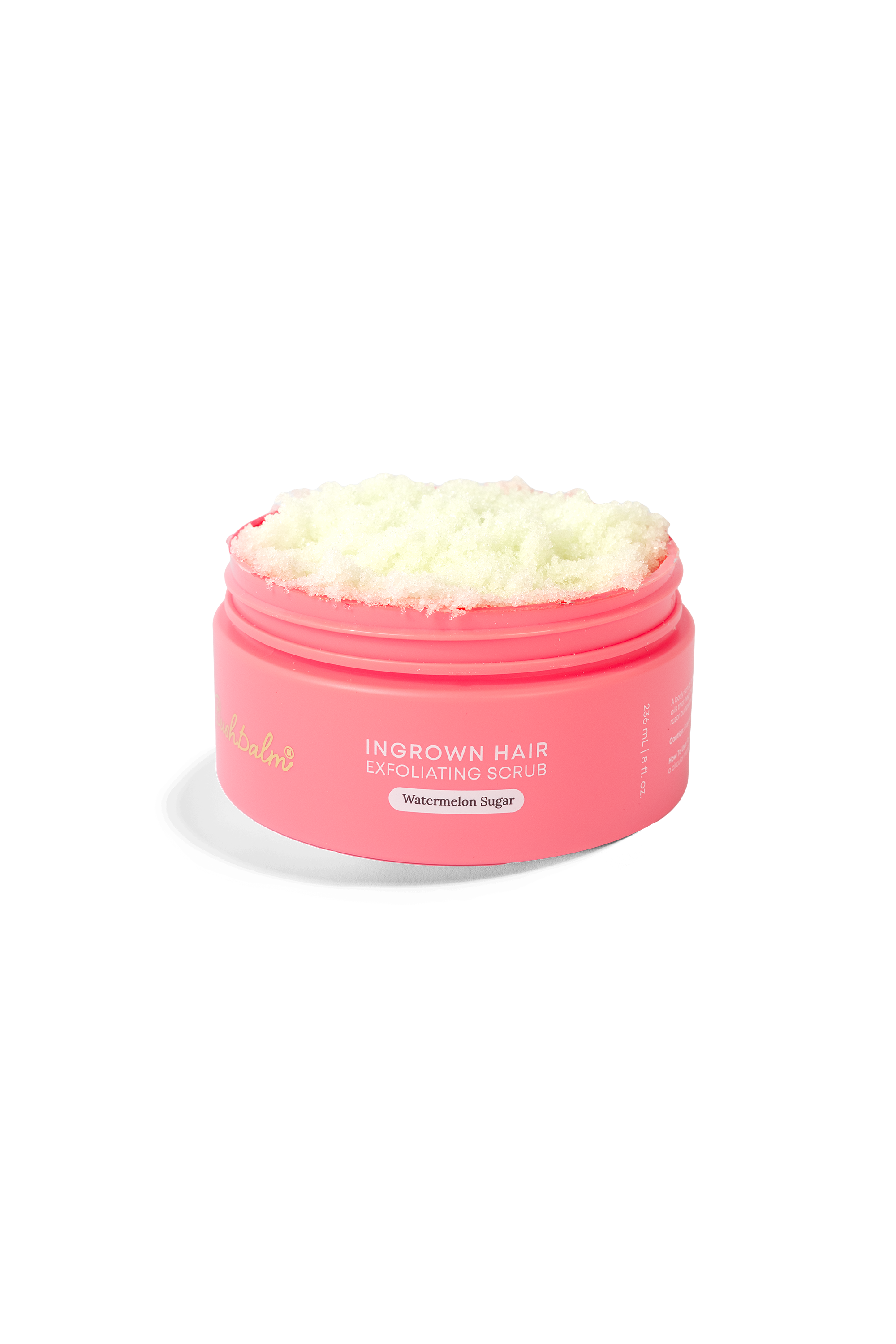 Bushbalm Watermelon Sugar Ingrown Hair Exfoliating Body Scrub