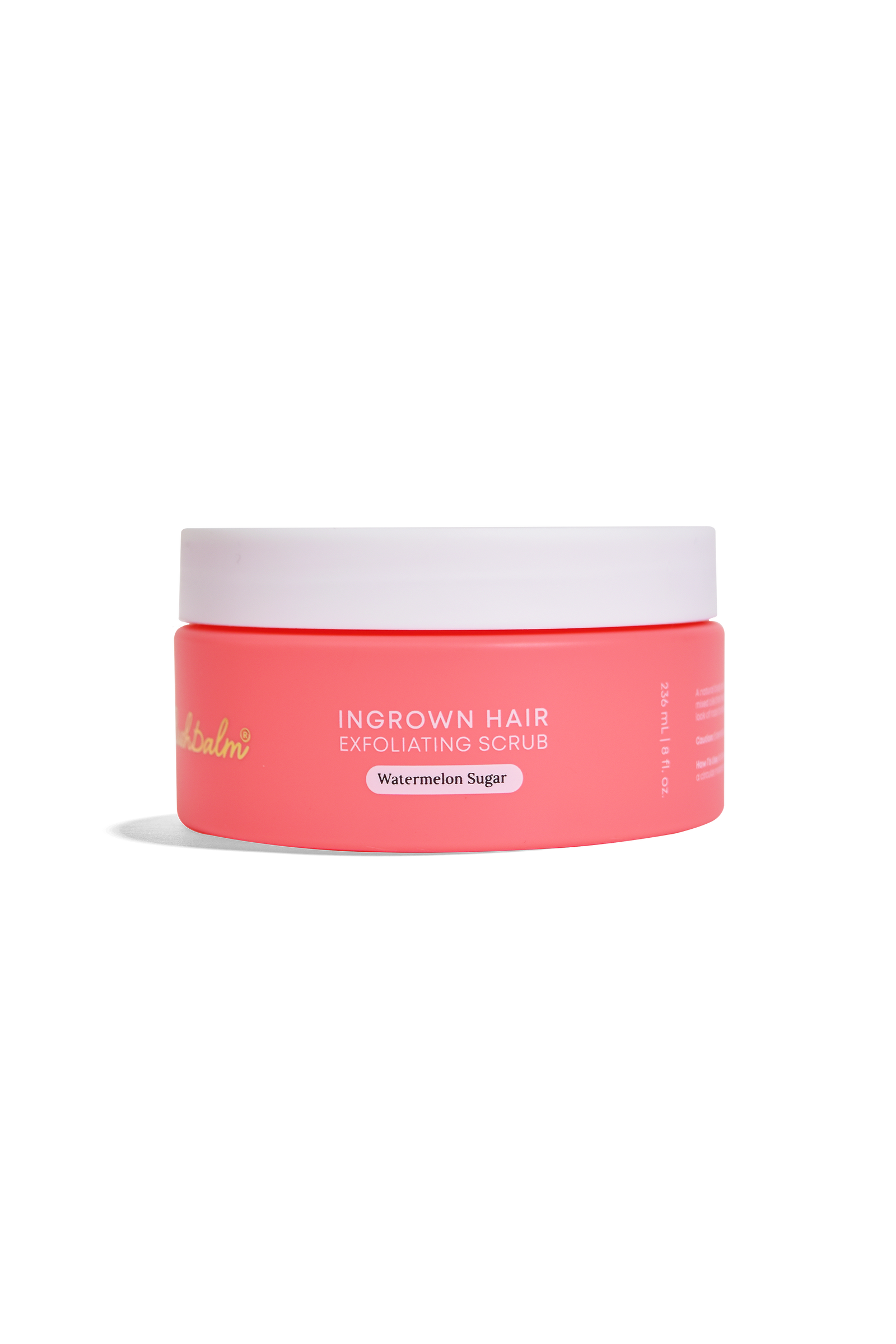 Bushbalm Watermelon Sugar Ingrown Hair Exfoliating Body Scrub