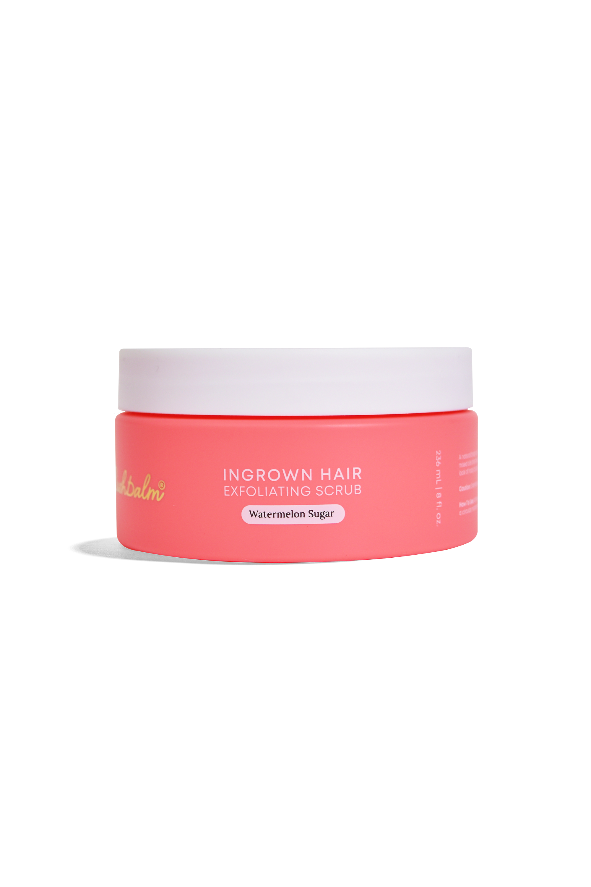 Bushbalm Watermelon Sugar Ingrown Hair Exfoliating Body Scrub