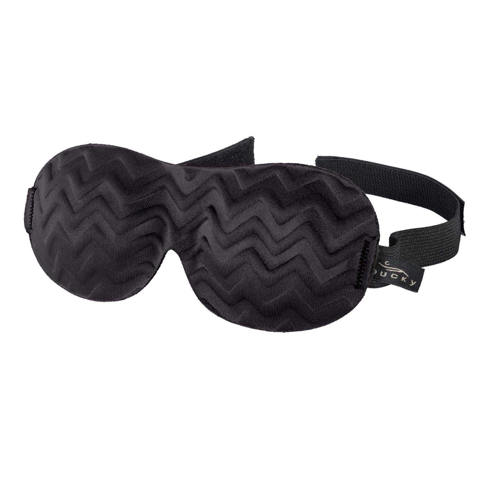 Bucky Ultralight Sleep Mask - Black Chevron