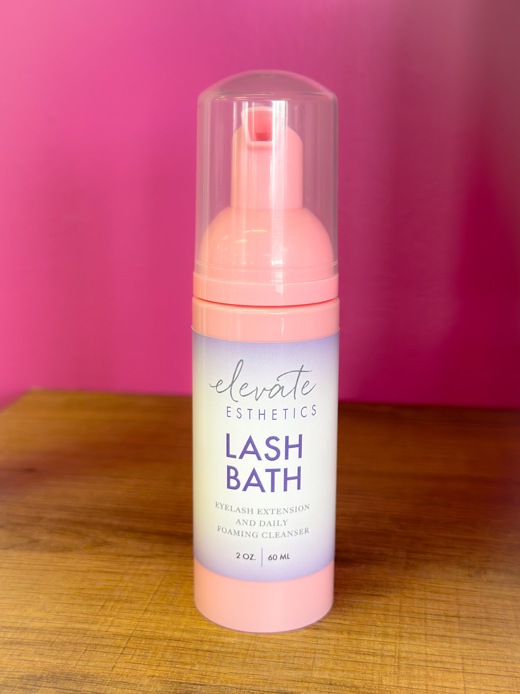 Elevate Esthetics Lash Bath Eyelash Extension Foaming Cleanser