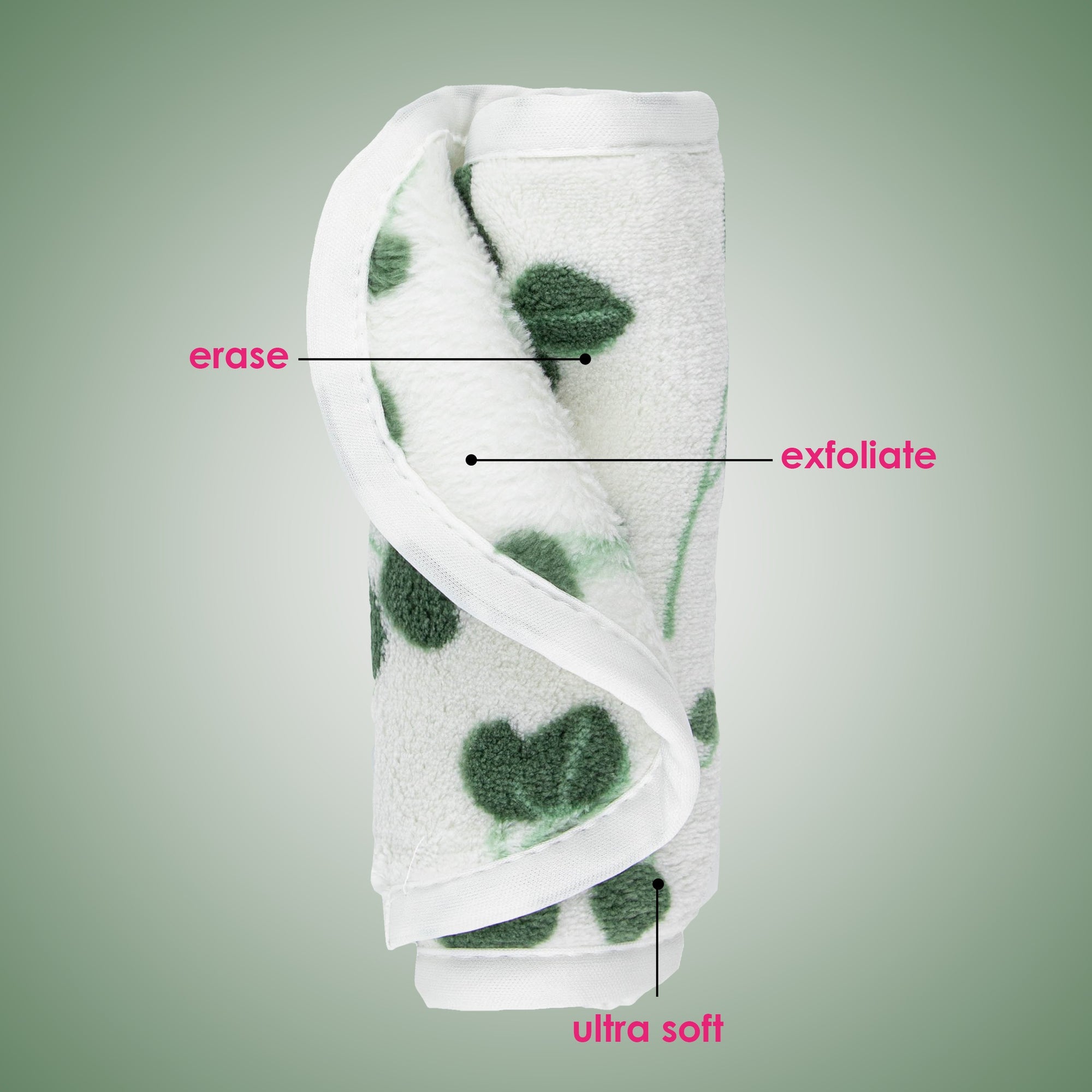 Makeup Eraser Eucalyptus Print