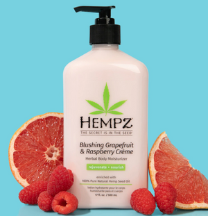 Blushing Grapefruit & Raspberry Creme Herbal Body Moisturizer