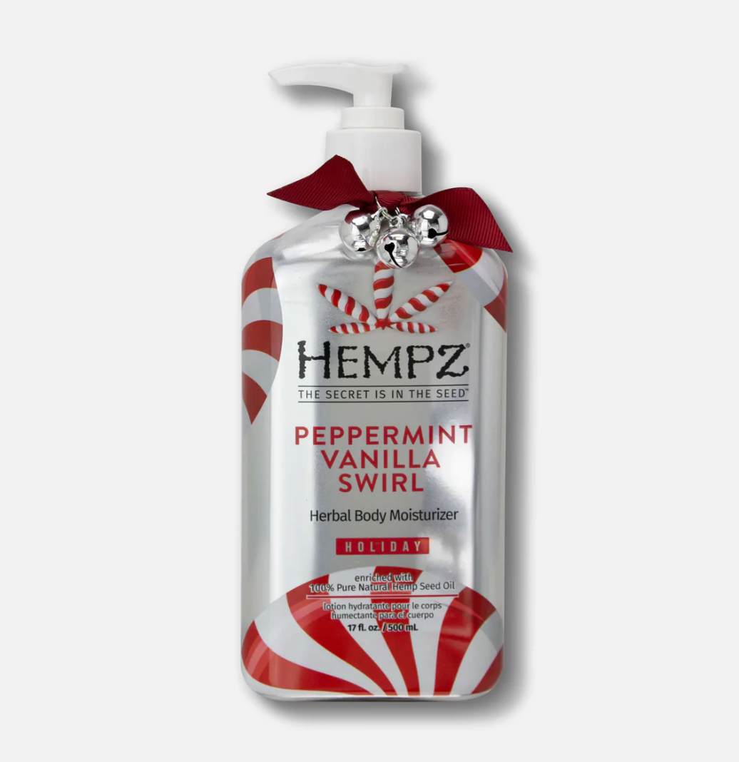 Limited Edition Peppermint Vanilla Swirl Herbal Body Moisturizer