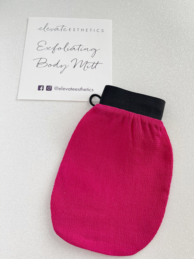 Elevate Esthetics Exfoliating  Body Mitt